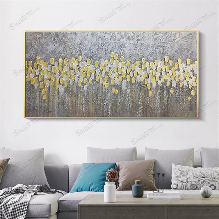 Living Oversized Paintings Room Abstract Canvas Artwork MA6CK wall art